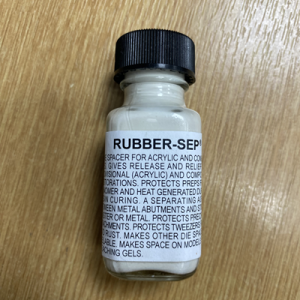 Taub Rubber Sep White 15cc